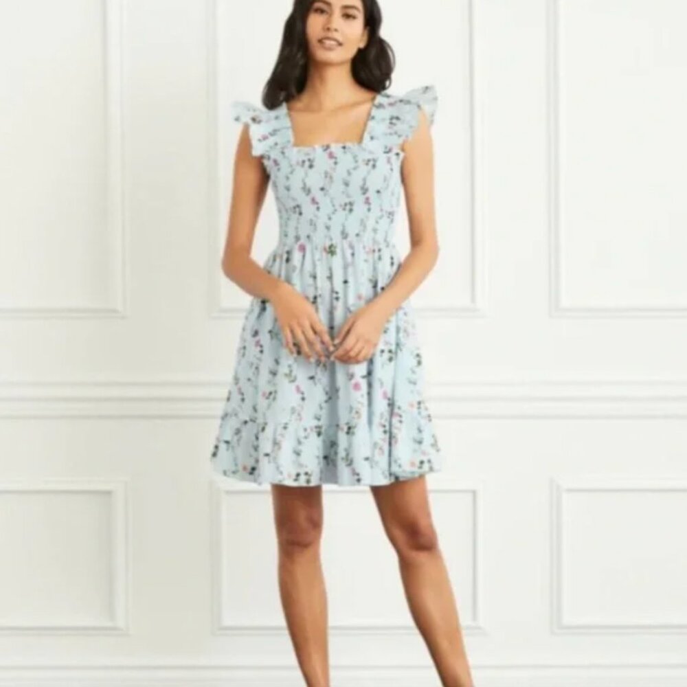 Hill House Elizabeth Nap Dress in Pond Floral, Small